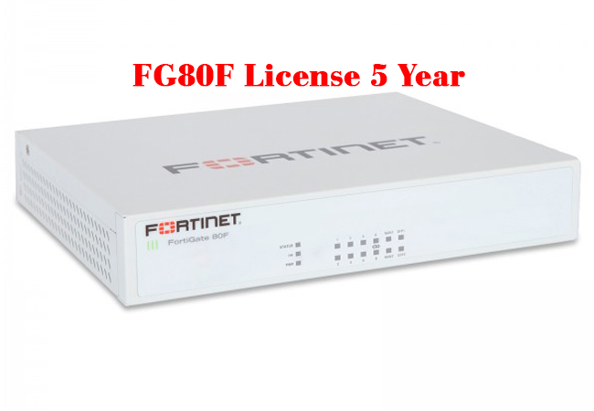 FG-80F-BDL-950-60 Firewall Fortigate Hardware Plus 5 Year 24x7 UTP